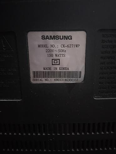 jbl pulse 4: Телевизор Samsung с кинескопом (CRT) В рабочем состоянии — 4