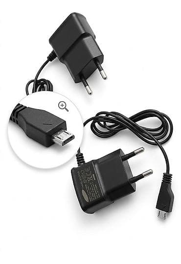 блок питания для телефона: Travel Adapter micro USB, DC 5V - 0.7A (евровилка), блок питания — 2