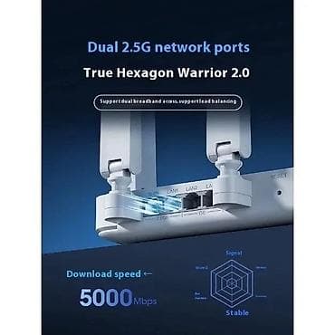 amazon fire: Wi-Fi7 Роутер ZTE BE5100 Pro Plus - Беспроводной стандарт: Wi‑Fi 7 - — 5