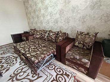 выкатной диван кровать: Модульный комплект мягкой мебели: раскладной диван + два кресла - — 1