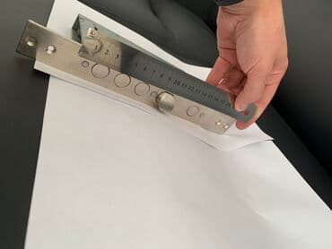 сейф для документов: Замок сувальдный Гардиан (Guardian). Размеры видны на фото с — 3