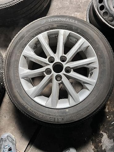 diska 13: Колеса в сборе 215 / 60 / R 16, Лето, Б/у, Комплект, Легковые, Литые, отверстий - 5 — 1
