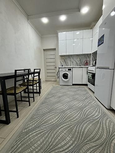 7 микро район на длитилный срок: 1 комната, Собственник, Без подселения, С мебелью полностью — 5