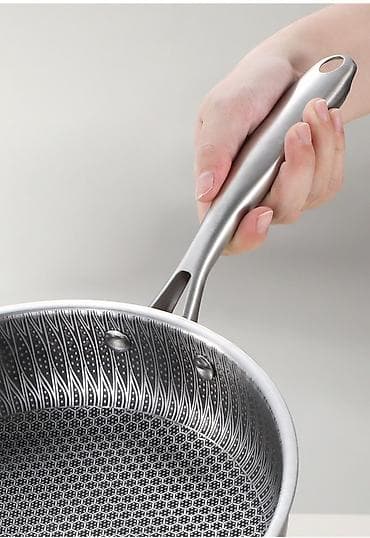 венгер часы: Набор сковород-вок HONGCHENDA Non-stick Honeycomb - Комплектация: 3 — 2
