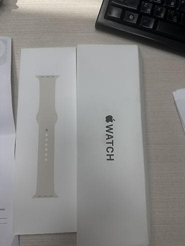 смарт: Apple Watch SE GPS SPORT BAND S/M. В идеальном состоянии, почти не — 3