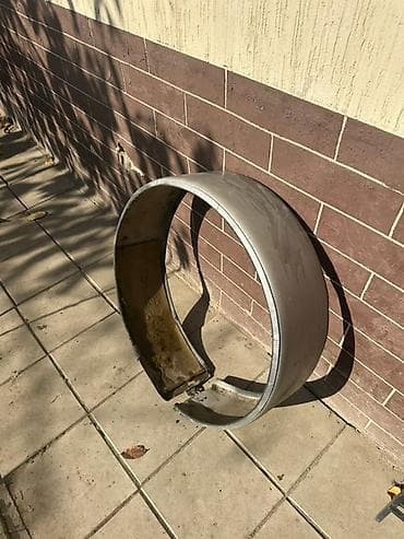 Металлический обод/кожух большого диаметра - Материал: сталь, лента с