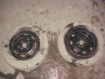 Диски на гольф Шины размер 175/70/13,на двух резина (диски
