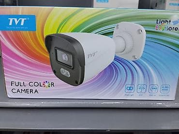 camera dslr: TVT Full Color Camera — уличная/внутренняя IP‑камера с полноцветным — 1