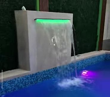led matrix panel: Декоративные фонтаны — 2