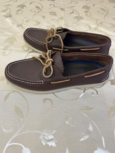 срочно продаю в связи с переездом: Мужские туфли, 47, Sperry, Новый, цвет - Коричневый, Самовывоз — 3