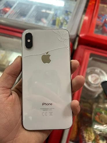 iphone 8: IPhone X, 64 ГБ, Серебристый — 3