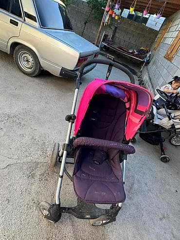 детская коляска 2 в 1: Прогулочная коляска - Легкая складная рама с плавным механизмом — 8