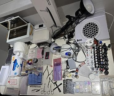 Профессиональный комплект для маникюра/педикюра и наращивания ногтей —