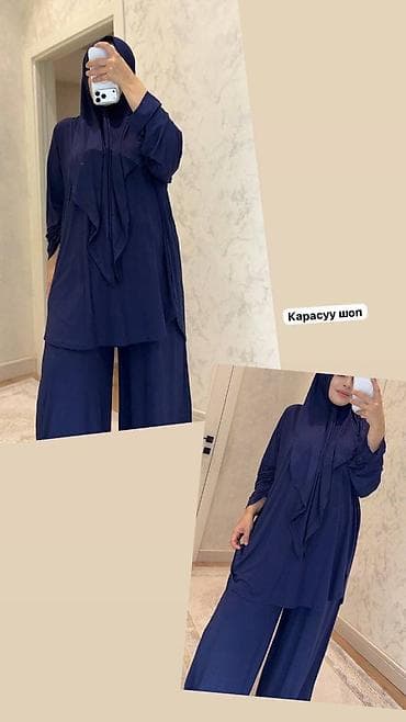Женская одежда: Костюм для женщин в стиле modest wear - Комплект из двух предметов — 4