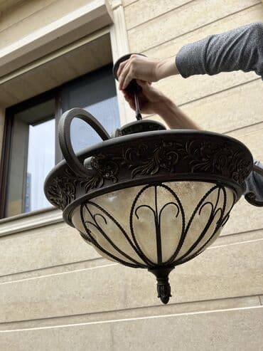 люстра дордой: Продается люстра. Оригинальная, в античном стиле, на три лампочки — 2