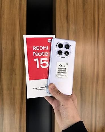 Redmi, Redmi Note 15, Новый, 128 ГБ, цвет - Фиолетовый, 2 SIM
