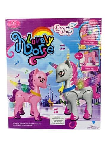 орбизный пистолет цена: Детская интерактивная игрушка Конек "UNICORN" (крылья светятся) [ — 1