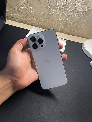 iphone pro max 15: IPhone 14 Pro Max, Серебристый, Коробка, 80 % — 7
