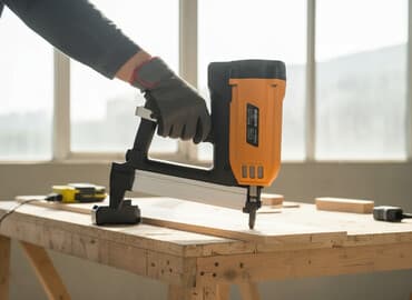 мужской набор инструментов: Аккумуляторный гвоздезабивной/газовый пистолет JELER. +1000 гвоздей и — 1