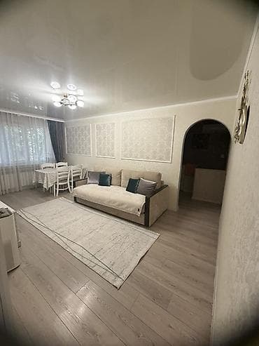 ремонт надо: 3 комнаты, 58 м², Кудайберген авторынок 1 этаж, Косметический ремонт — 1