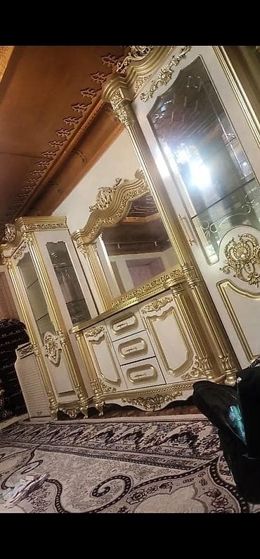 Гарнитуры для зала: Гарнитур для зала, Новый, Шкаф, Самовывоз, цвет - Золотой — 2