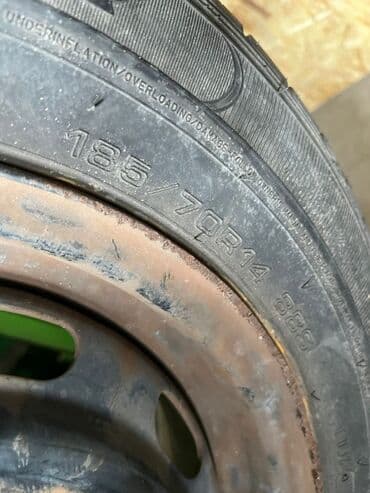 шины 195r14c: Колеса в сборе 185 / 70 / R 14, Лето, Б/у, Комплект, Легковые, Железные, отверстий - 5 — 4