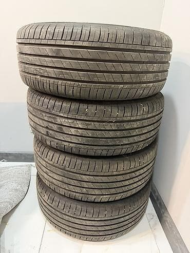 Шиналар 215 / 55 / R 17, Жай, Колдонулган, Комплект, Жеңил унаалар, GoodYear