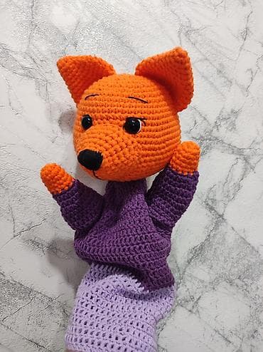 asus transformer book: Вязаный кукольный театр. изготовлен из пряжи полухлопок, глазки на — 8