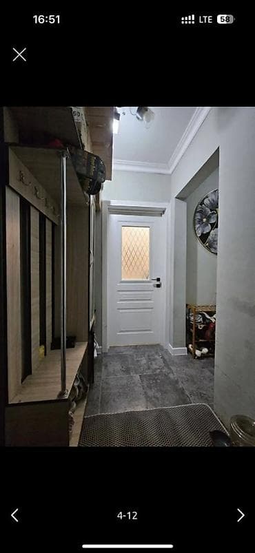 Кыймылсыз мүлк: Бишкек Продаётся 1-комнатная квартира. Срочная продажа. 📍 Район — 4