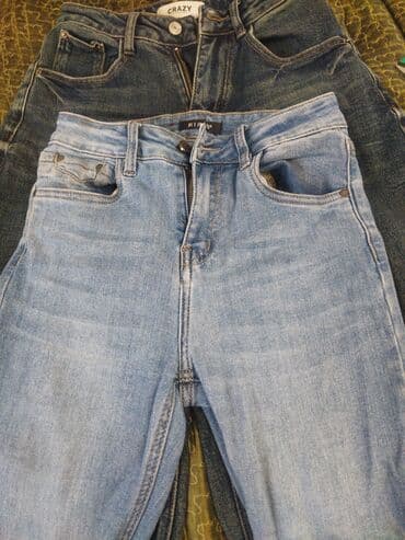 джинсы с подтяжками мужские: Джинсы - Модель 1: джинсы на резинке с утяжкой-шнурком, пять — 3