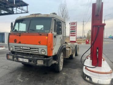 купить бу шины в бишкеке: Тягач, Камаз, 1989 г., Бортовой — 3