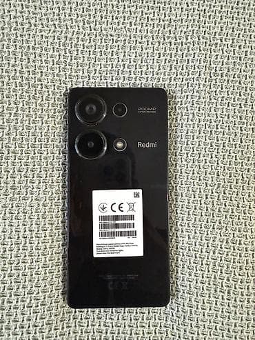 Redmi, Redmi Note 13 Pro, Б/у, 256 ГБ, цвет - Черный, 2 SIM — 2