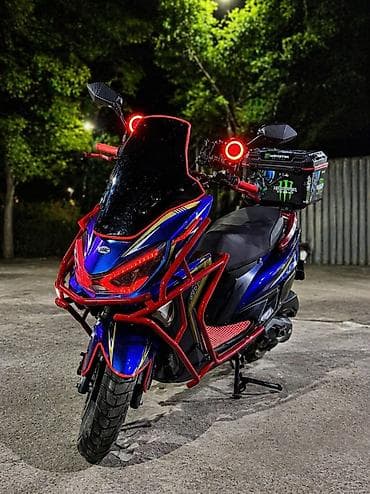 65 style: Скутер MAXI, 2024 год (старый завоз) Ключевые особенности: - — 2