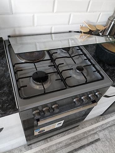35: Комбинированная плита, Beko, Б/у, Напольная, Механическая, Полная оплата — 3