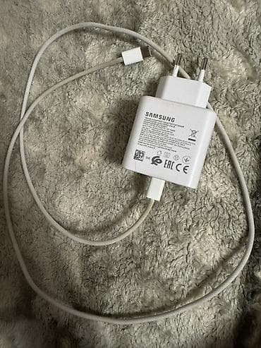 Сетевое зарядное устройство Samsung с кабелем USB‑C → USB‑C