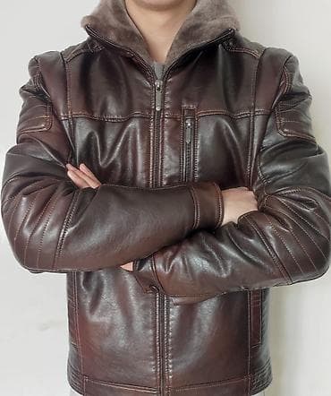 Прокат одежды: Кожаная куртка новая — 2