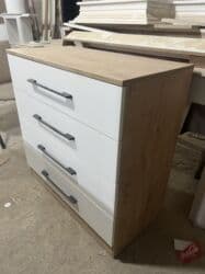 подъемный механизм для кровати: Комод для одежды, Новый, Без зеркала, ЛДСП, цвет - Бежевый, Белый, Голубой, Бесплатная доставка — 7