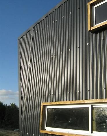 бу сендвіч панелі: Женил конструкция менен временка чакан помещения, бутик магазин, фас — 4