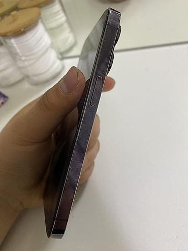 pro: IPhone 14 Pro, Б/у, 256 ГБ, Black Titanium, Защитное стекло, Чехол, 92 % — 5