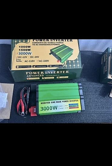 Инвертор напряжения POWER INVERTER (Modified Sine Wave) Назначение: -