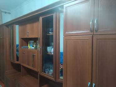 Вешалки: Гарнитур для зала, Тумба под ТВ, ДСП, цвет - Коричневый — 1