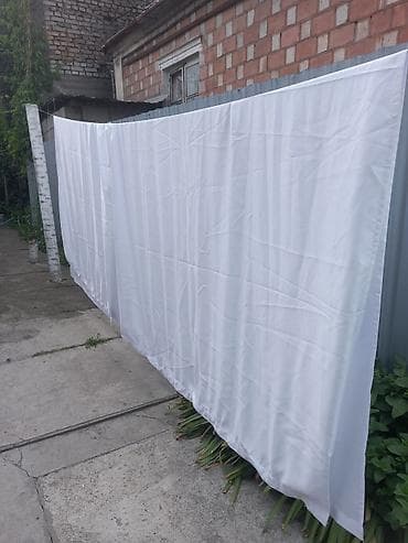 ковры токмок: Продаю много разного тюля б/у, в отличном состоянии — 8