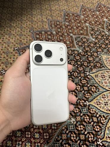 IPhone 17 Pro, цвет белый
 ёмкость: 93%
256 гб
Идеальное состояние