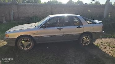 land cruiser 105: Mitsubishi Galant: 1990 г., 2 л, Механика, Седан — 1