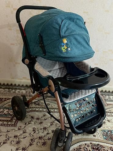 Прогулочная коляска с поворотной ручкой - Тип: прогулочная, 4‑х