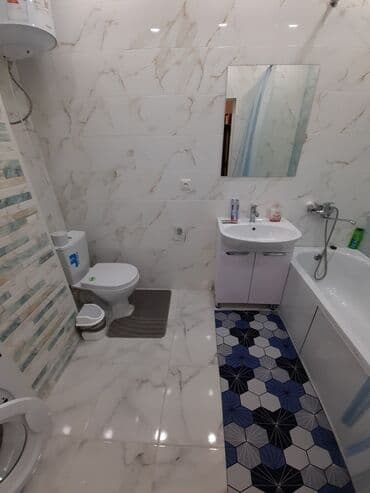 долгосрочная аренда квартира бишкек филармония: 1 комната, Домофон, Банные принадлежности, Телевизор — 4