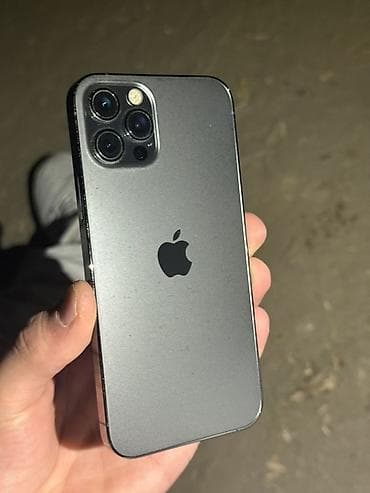 IPhone 12 Pro, Б/у, 128 ГБ, Графит, 80 %