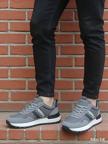 красотка мужской: Мужские кроссовки, 40, 41, 42, Boss, Новый, цвет - Черный — 2