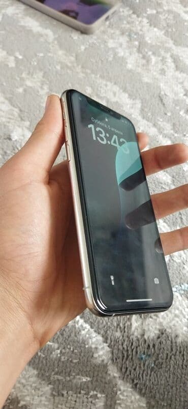 apple watch 5 бишкек цена: IPhone 11 Pro, Колдонулган, 256 ГБ, White Titanium, Каптама, 100 % — 2