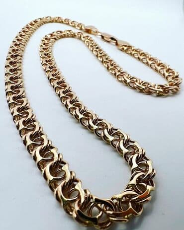 продаю золотую цепочку: Цепь для бензопилы, Проба 585, Мужские, Новый, Ручная работа — 14